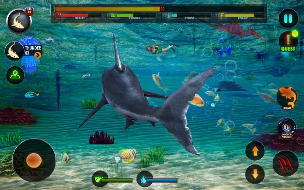 Effects Fish Thunder Shark