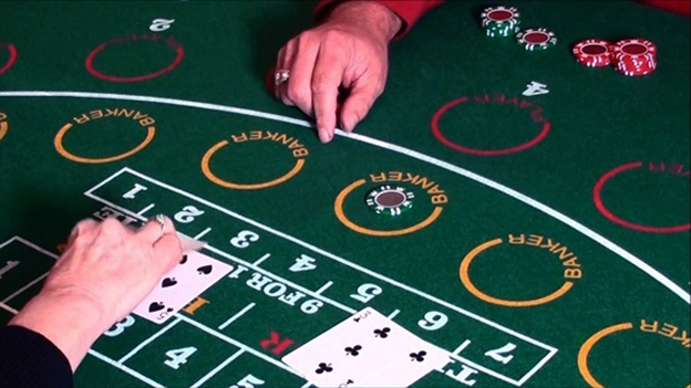 Terms when playing Baccarat